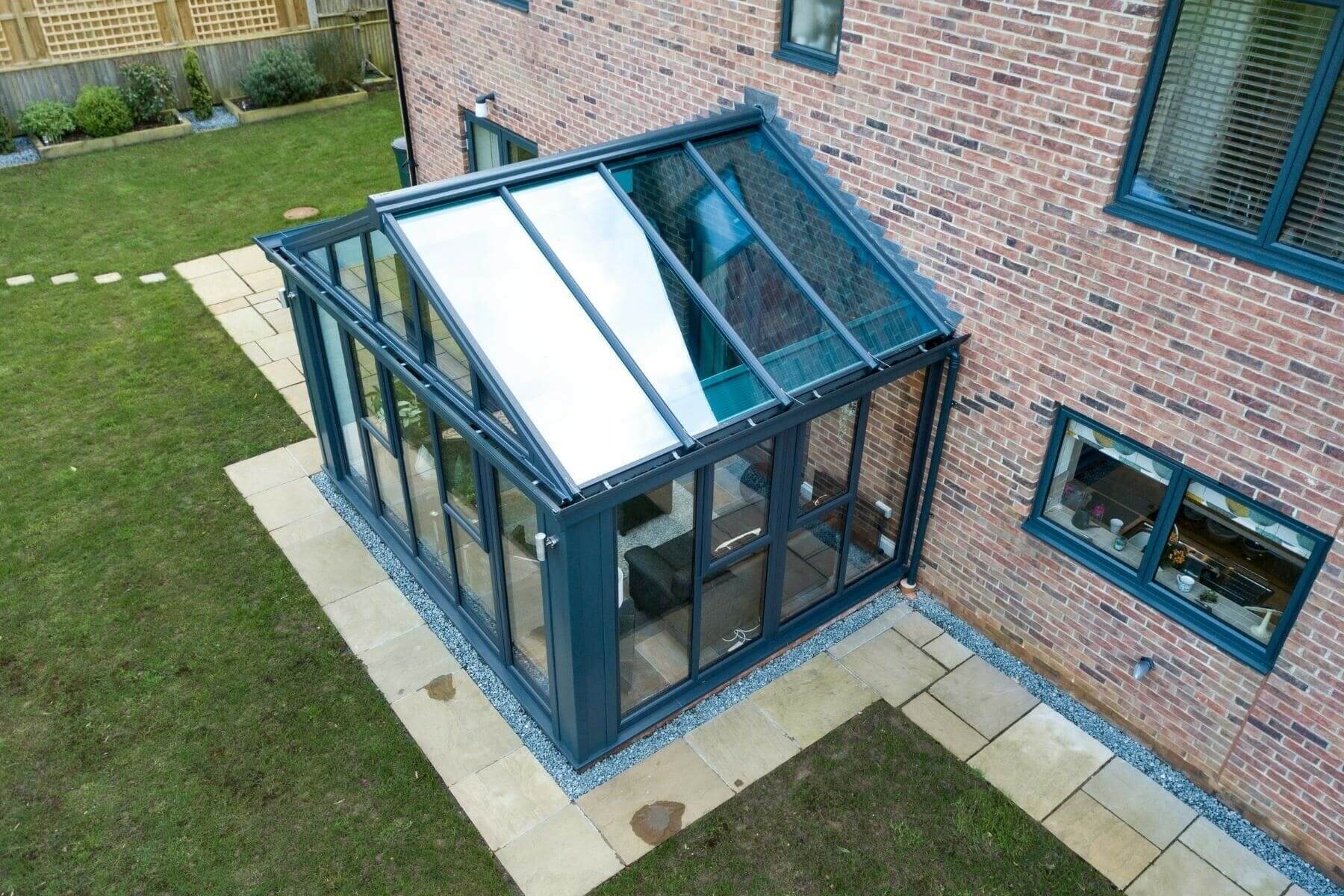 glass roof conservatory